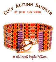 COZY AUTUMN SAMPLER Bracelet Pattern