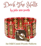 DECK THE HALLS Bracelet Pattern