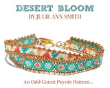 DESERT BLOOM Skinny Mini Bracelet Pattern