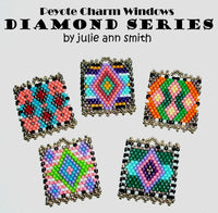 DIAMOND SERIES Peyote Charm Windows Pattern