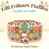 FALL FOLKART FLUFFIES Bracelet Pattern