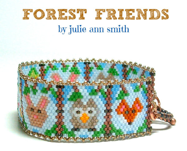 FOREST FRIENDS Bracelet Pattern