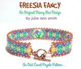 FREESIA FANCY Skinny Mini Bracelet Pattern