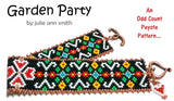 GARDEN PARTY Bracelet Pattern