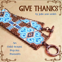 GIVE THANKS Bracelet Pattern