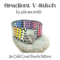 GRADIENT V-STITCH Bracelet Pattern