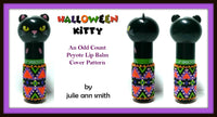 HALLOWEEN KITTY Lip Balm Cover Pattern
