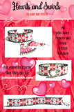 HEARTS AND SWIRLS Bracelet and Earring Pattern
