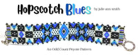 HOPSCOTCH BLUES Bracelet Pattern