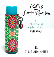 KAFFE'S FLOWER GARDEN Lip Balm Cover Pattern