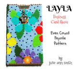 LAYLA Business Card Sleeve Pattern