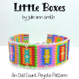 LITTLE BOXES Bracelet Pattern