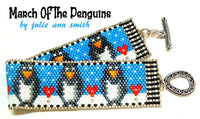 MARCH OF THE PENGUINS Bracelet Pattern