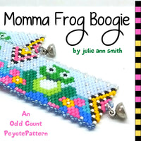 MOMMA FROG BOOGIE Bracelet Pattern