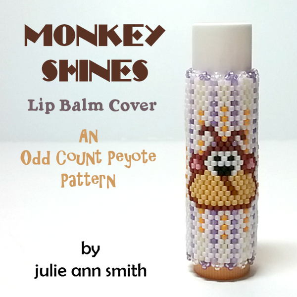 MONKEY SHINES Lip Balm Cover Pattern