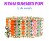 NEON SUMMER FUN Bracelet Pattern
