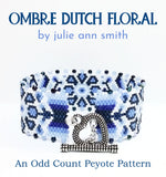 OMBRE DUTCH FLORAL Bracelet Pattern