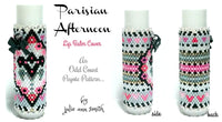 PARISIAN AFTERNOON Lip Balm Cover Pattern