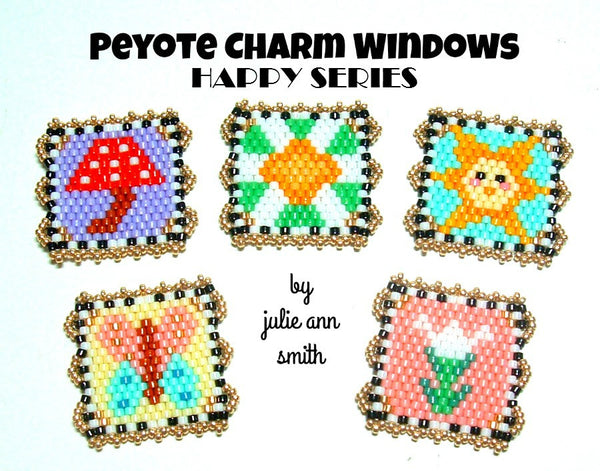 HAPPY SERIES Peyote Charm Windows Pattern