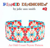 PLAID DIAMONDS Bracelet Pattern