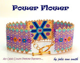 POWER FLOWER Bracelet Pattern