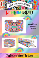 RAINBOW WORLD Bracelet Pattern