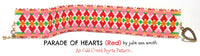 PARADE OF HEARTS Bracelet Pattern