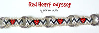 RED HEART ODYESSY Bracelet Pattern