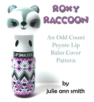 ROXY RACCOON Lip Balm Cover Pattern