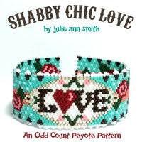 SHABBY CHIC LOVE Bracelet Pattern
