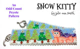 SNOW KITTY Bracelet Pattern