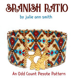 SPANISH PATIO Bracelet Pattern
