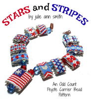 STARS AND STRIPES Carrier Bead Patterns