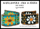 SUNFLOWERS AND DAISIES-THE SERIES Bracelet Pattern