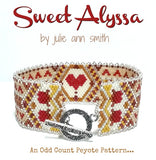 SWEET ALYSSA Bracelet Pattern