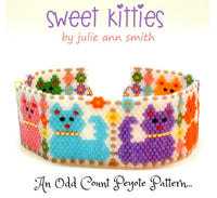 SWEET KITTIES Bracelet Pattern
