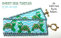 SWEET SEA TURTLES Bracelet Pattern