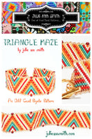 TRIANGLE MAZE Bracelet Pattern