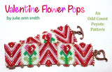 VALENTINE FLOWER POPS Bracelet Pattern