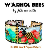 WARHOL BEES Bracelet Pattern