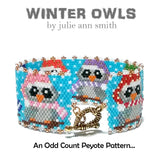 WINTER OWLS Bracelet Pattern