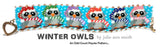 WINTER OWLS Bracelet Pattern