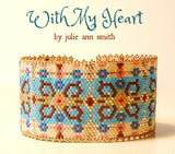 WITH MY HEART Bracelet Pattern